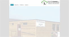 Desktop Screenshot of pandptimber.co.uk